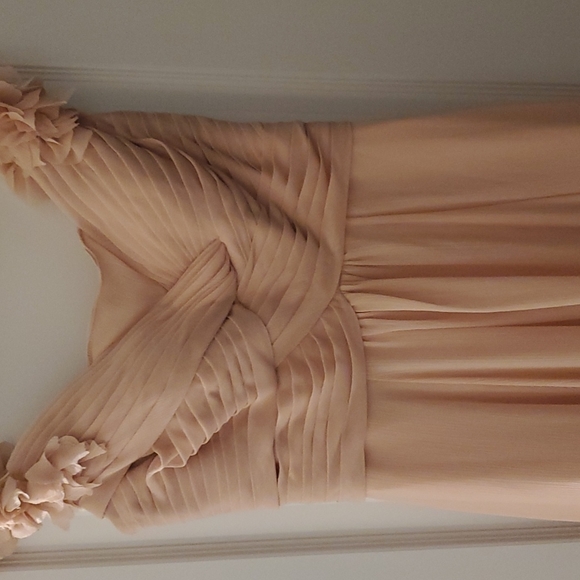 Mori Lee Off-The-Shoulder Dress Size 8 - Picture 3 of 5